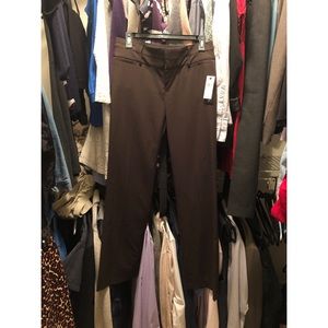 NWT Brown dress pants with slimming panel